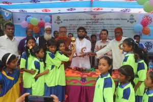 শাজাহানপুরে বঙ্গবন্ধু-বঙ্গমাতা গোল্ডকাপ ফুটবল টুর্নামেন্টের ফাইনাল