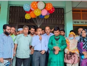 বগুড়ায় বঙ্গবন্ধু ও বঙ্গমাতা গোল্ড কাপ ফুটবল টুর্নামেন্টের উদ্বোধন