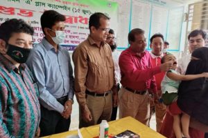 বগুড়ায় জাতীয় ভিটামিন ‘এ’ প্লাস ক্যাম্পেইন শুরু