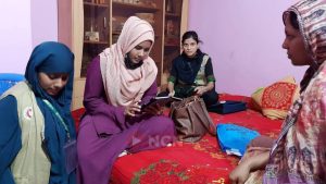 বগুড়ায় শুরু হয়েছে প্রথম ডিজিটাল জনশুমারি