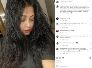 মৌসুমী ও ইনস্টাগ্রামে শেয়ার করা পোস্ট