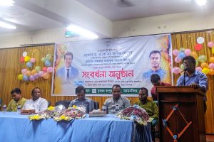 সংবর্ধনা পেলেন ড. জাকির ও রিয়াদ