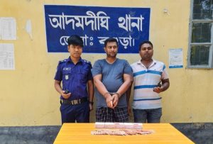 সান্তাহারে ৫০০ পিস ট্যাপেন্টাডলসহ গ্রেফতার ১