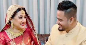 দ্বিতীয় বিয়ের পিড়িতে পূর্নিমা