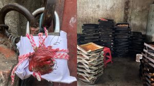 অস্বাস্থ্যকর পরিবেশে খাদ্য উৎপাদন করায় লামিয়া বেকারিকে আর্থিক জরিমানা ও সিলগালা করে দেয় ভোক্তা সংরক্ষণ অধিদপ্তর। ছবিঃ ববিন রহমান