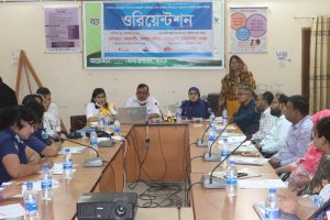 বগুড়ায় যৌন হয়রানী প্রতিরোধে ওরিয়েন্টেশন সভা।