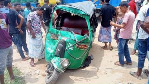 বগুড়ায় বাস ও সিএনজির মুখোমুখি সংঘর্ষে দুইজন নিহত, আহত ৪