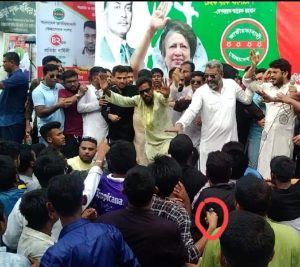 বগুড়ায় স্বেচ্ছাসেবক দলের সমাবেশে ছুরিকাঘাতের ঘটনায় থানায় মামলা।