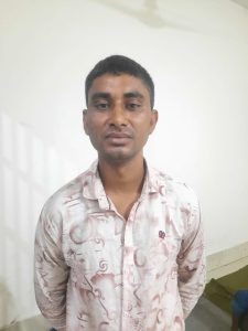 গ্রেফতারকৃত আসামী আনজুরুল ইসলাম অপু (২৮)