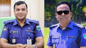 বগুড়ায় দুই থানার ওসি বদলী।