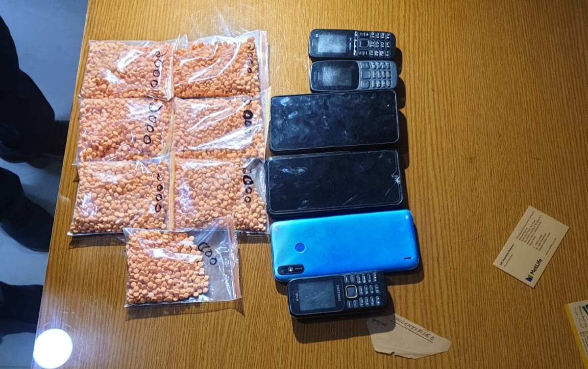 জব্দকৃত ইয়াবা ট্যাবলেট