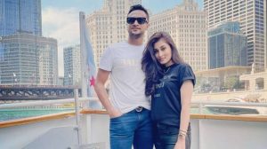 সাকিব আল হাসান ও তার স্ত্রী শিশির