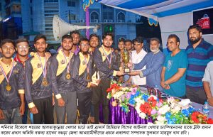 জননেত্রী শেখ হাসিনার সরকারের প্রচেস্টায় ক্রীড়াক্ষেত্রে ব্যাপক অগ্রগতি হয়েছে: সুলতান মাহমুদ খান রনি।