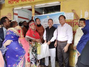 কাহালুতে টিসিবি পণ্য বিক্রির উদ্বোধন।