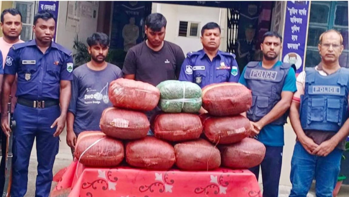 নন্দীগ্রামে মাদকসহ গ্রেফতার ২, ট্রাক জব্দ