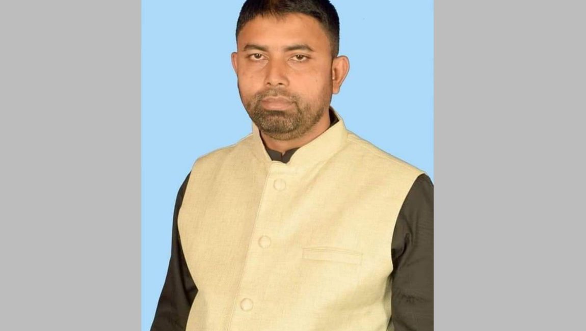 মাঝিড়া ইউনিয়নের চেয়ারম্যান নুরুজ্জামান। ছবি: এনসিএন