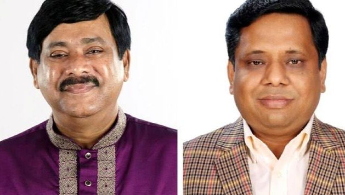 কুমিল্লা সিটি কর্পোরেশন নির্বাচনের দুই প্রার্থী মনিরুল হক সাক্কু (বামে), নিজাম উদ্দিন কায়সার (ডানে)। ছবি: ইন্টারনেট