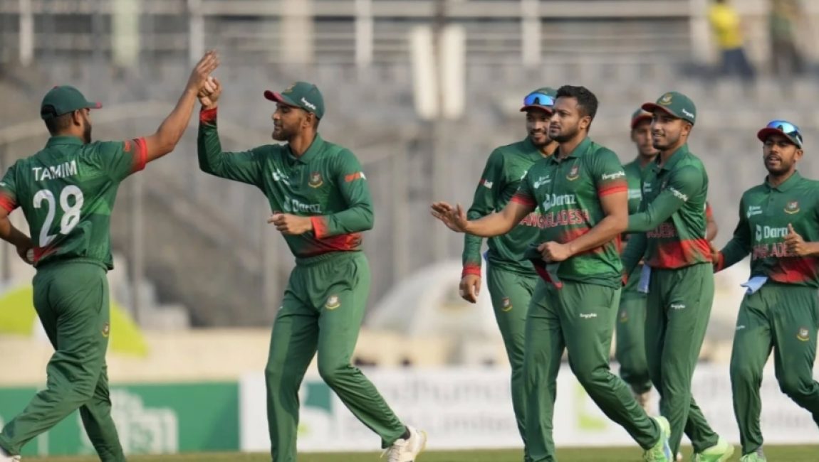 ইংল্যান্ডকে স্তব্ধ করে ম্যাচ জিতল বাংলাদেশ। ছবিঃ সংগৃহীত